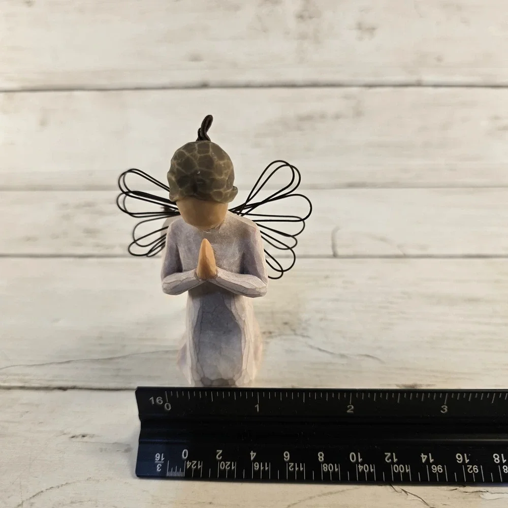 Willow Tree Angel of Prayer Ornament Susan Lordi Demdaco Kneeling Figure 4 inch